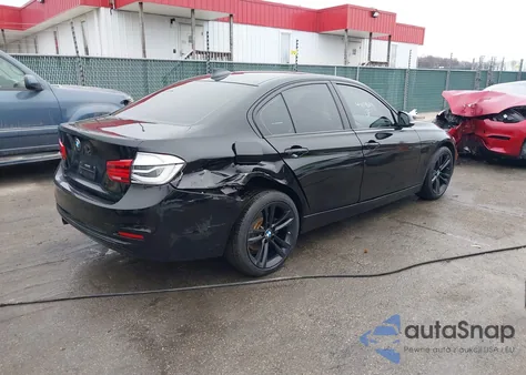 2016 BMW 328I из США, поврежденный, VIN WBA8E9G51GNT85105